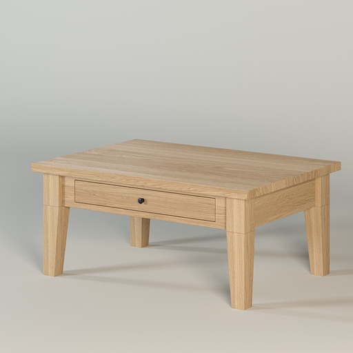 KAS0402-1 / Coffee Table 1 tiroirs Nantes (90x65x40)