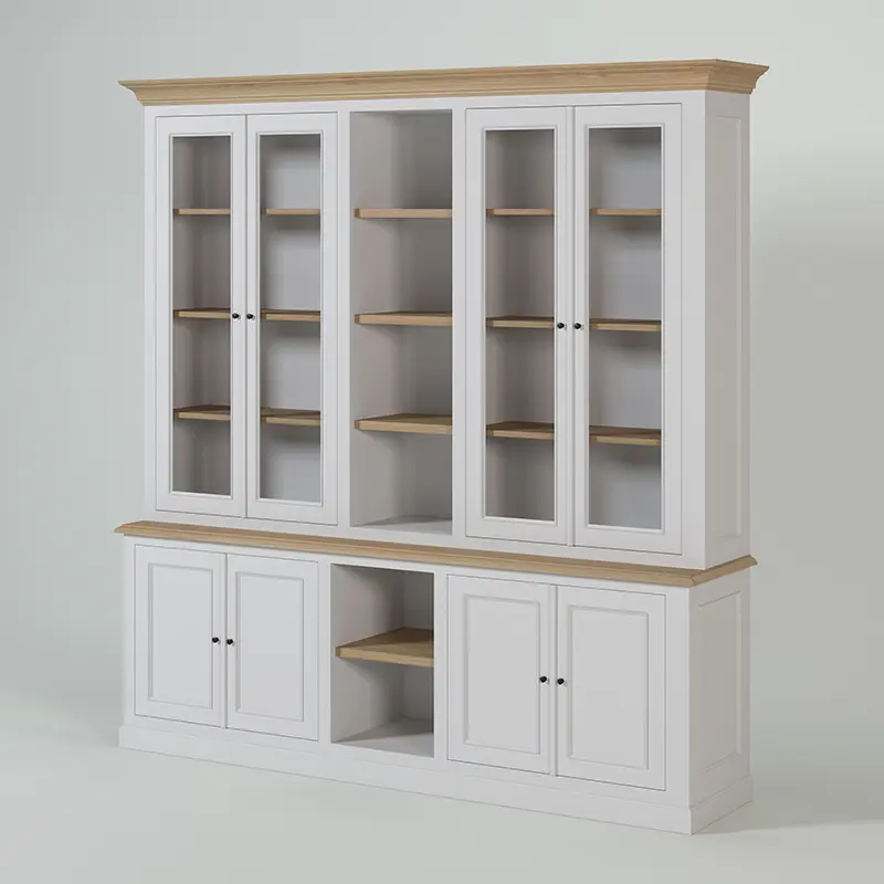 KAS0509-1 / Vitrine New Rio / tablette chêne (230x47x240)