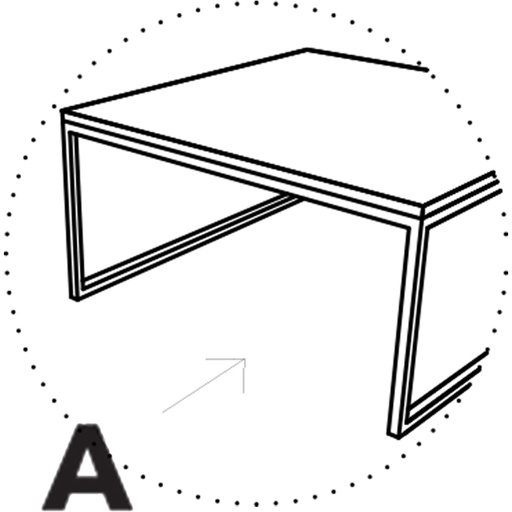 Option / KAS0303 Pied type A - Gigogne